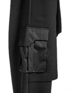 Layered Asymmetric Skirt Pants