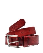 Red Dyed Buckle Belt