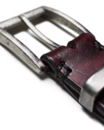 Red To Black Nuance Buckle Belt