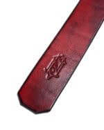 Red To Black Nuance Buckle Belt