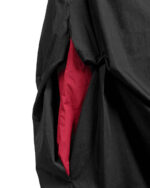 Draped Layered Asymmetric Skirt