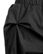 Draped Layered Asymmetric Skirt