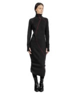 Elongated Scar Turtleneck Top