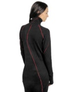 Elongated Scar Turtleneck Top