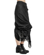 Layered Wool & Silk Skirt