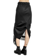 Layered Wool & Silk Skirt