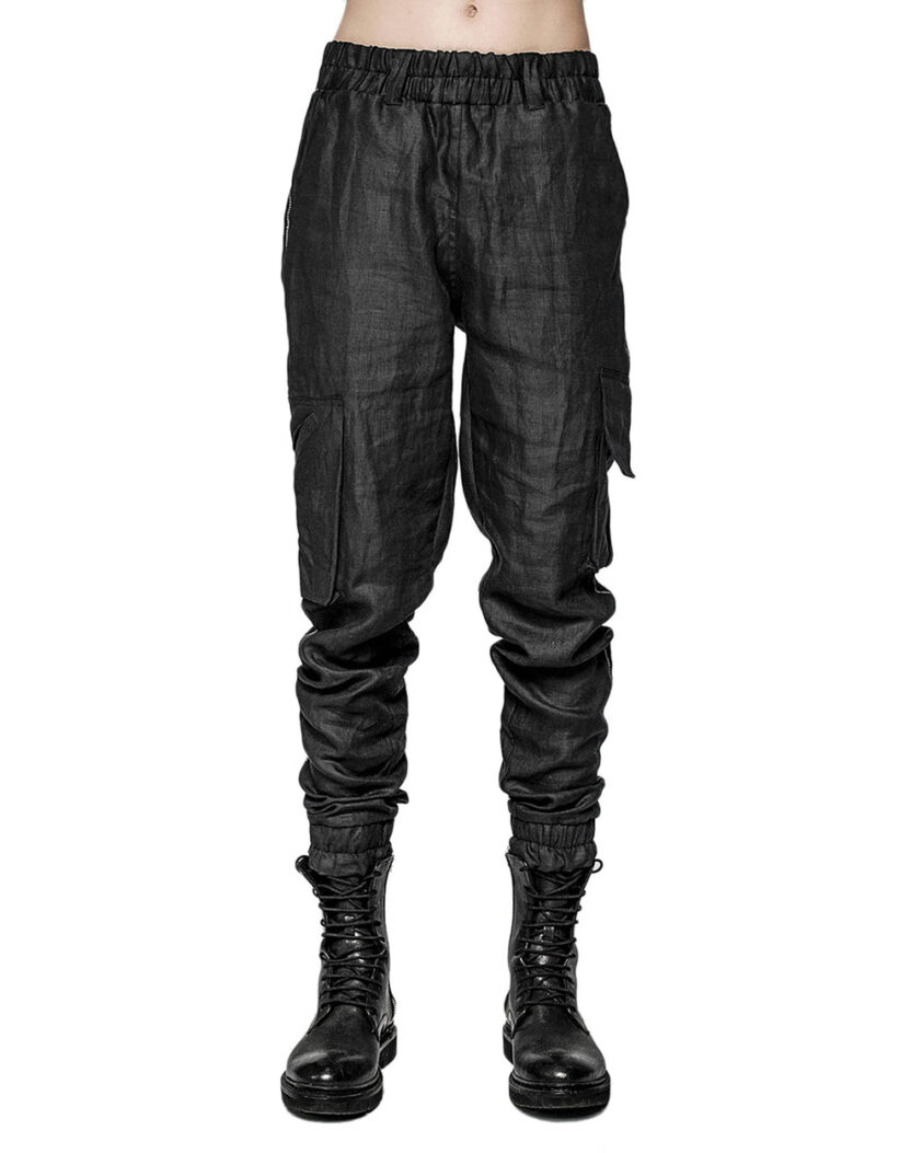 Cargo Multi-Pocket Tracksuit Pants