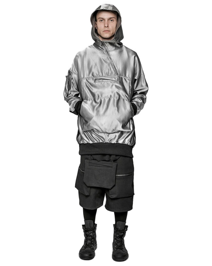 Cargo Pouch Dropcrotch Shorts