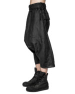 Cargo Volume Linen Shorts