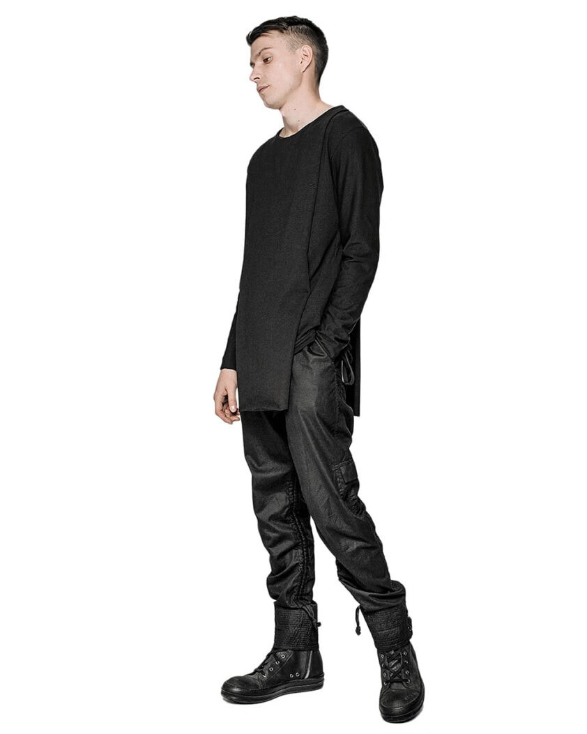 Layered Long-sleeve Shirt