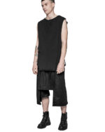 Layered Sleeveless T-shirt
