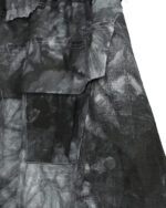 Layered Dyed Indigo Loose Shorts