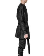 Utility Wrapper Linen Coat