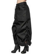 Cargo Drawstring Adjustable Skirt