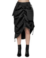 Cargo Drawstring Adjustable Skirt