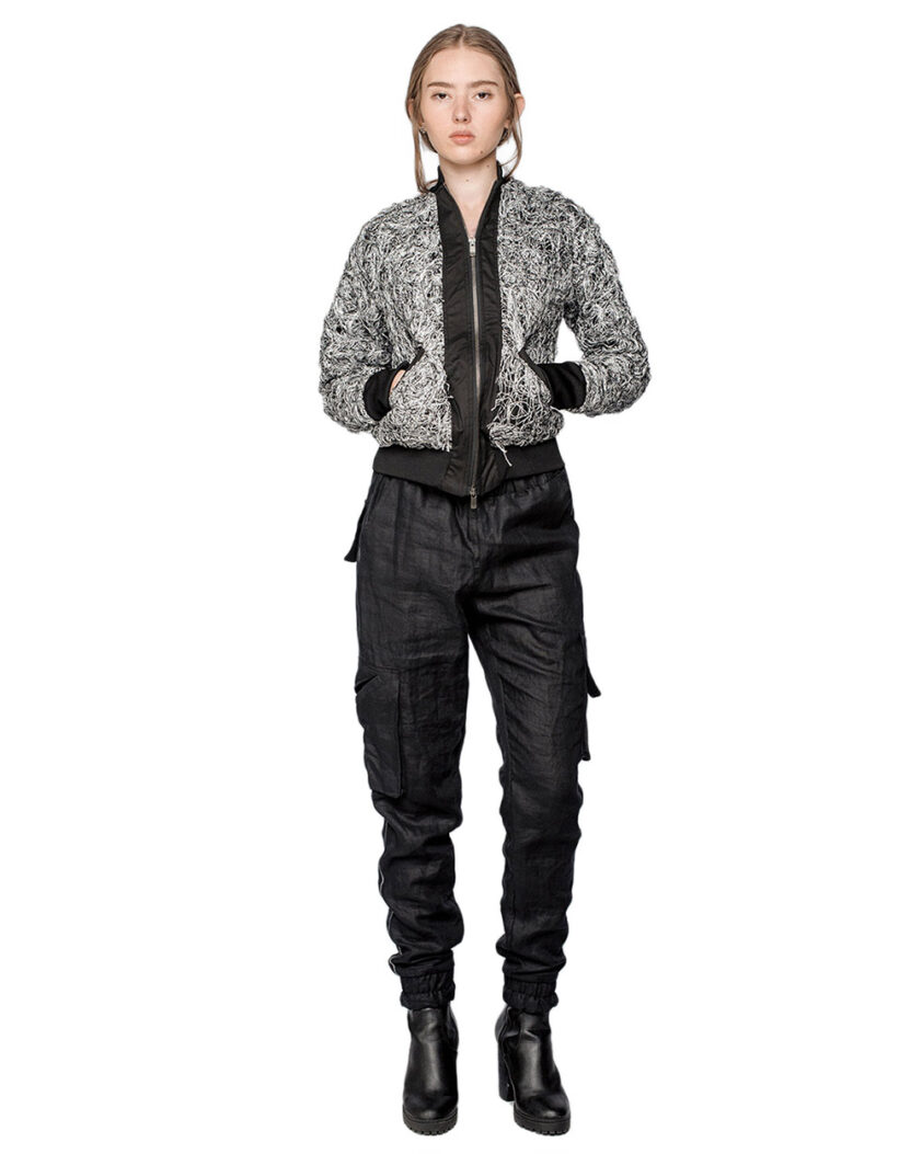 Cargo Multi-Pocket Tracksuit Pants