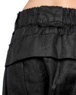 Cargo Volume Linen Shorts