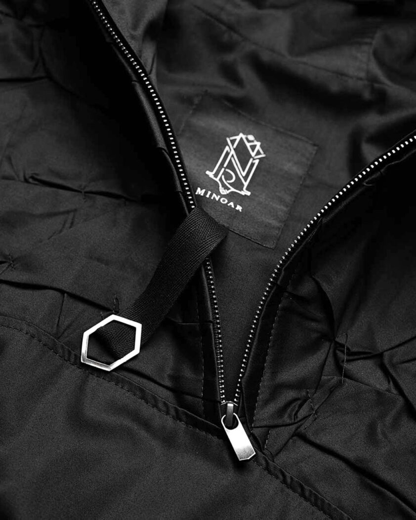 Crushed Construct Hood Jacket