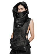 Crushed Shelter Hood-Neck Warmer