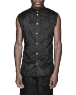 Crushed Sleeveless Shirt