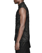 Crushed Sleeveless Shirt