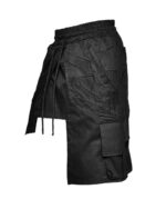 Asymmetric Cargo Crushed Skirt