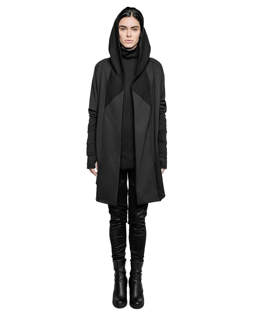 Construct Rugam Hood Cardigan