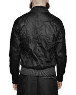 Crushed Tech Bomber Jacket