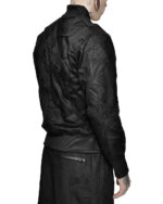 Crushed Tech Bomber Jacket