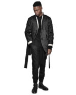 Crushed Tech Wrapper Coat