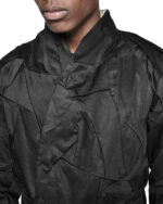 Crushed Tech Wrapper Coat