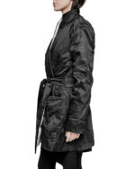 Crushed Tech Wrapper Coat