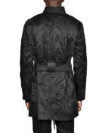 Crushed Tech Wrapper Coat