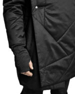 Quilted Winter High Neck Coat