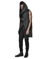 Soft Crushed Sleeveless Cardigan