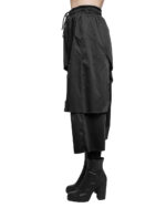 Wide Layered Cargo Pants