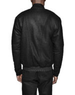 Wool Construct Bomber Jacket