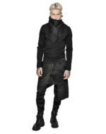 Asymmetric Cargo Crushed Skirt