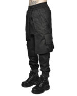 Asymmetric Cargo Crushed Skirt