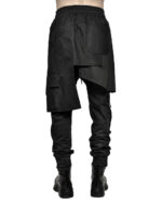 Asymmetric Cargo Crushed Skirt