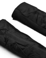 Black Crushed Tech Hand Sleeve