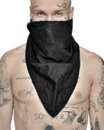 Crushed Triangle Scarf Headpiece