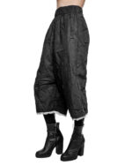 Crushed Tech Layer Crop Pants