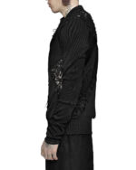 Fiber Bond Panel Contrast Sweater