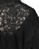 Fiber Bond Panel Contrast Sweater