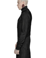 Paneled Contrast Collar Sweater