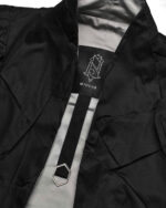 Crushed Tech Wrapper Coat