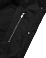 Crushed High Neck Wrapper Coat