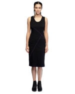 Angular Segment Elongated Dress Top