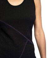 Angular Segment Elongated Dress Top